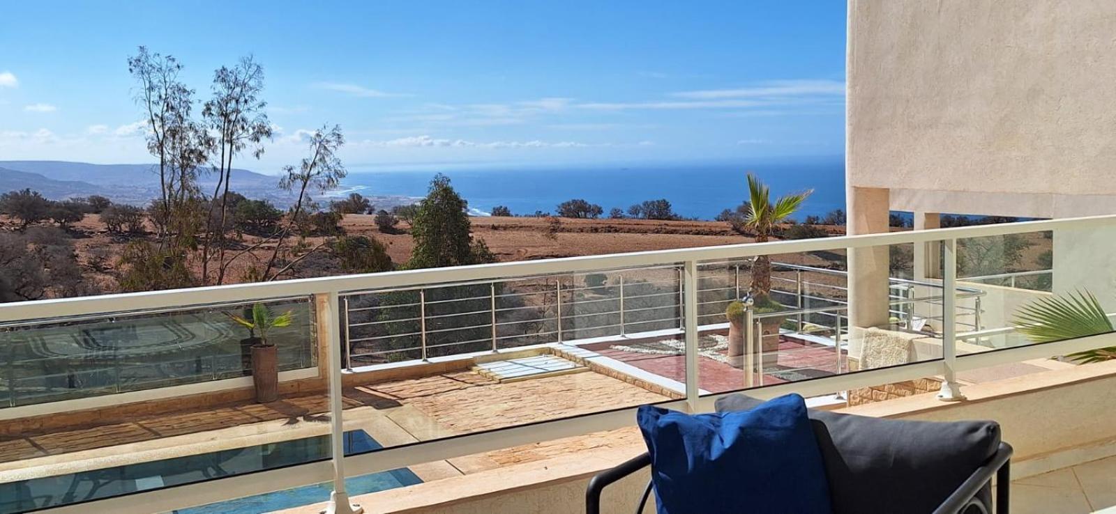 Ferienwohnung Taghazout Ocean With Pool , Fitness And Ocean View Exterior foto