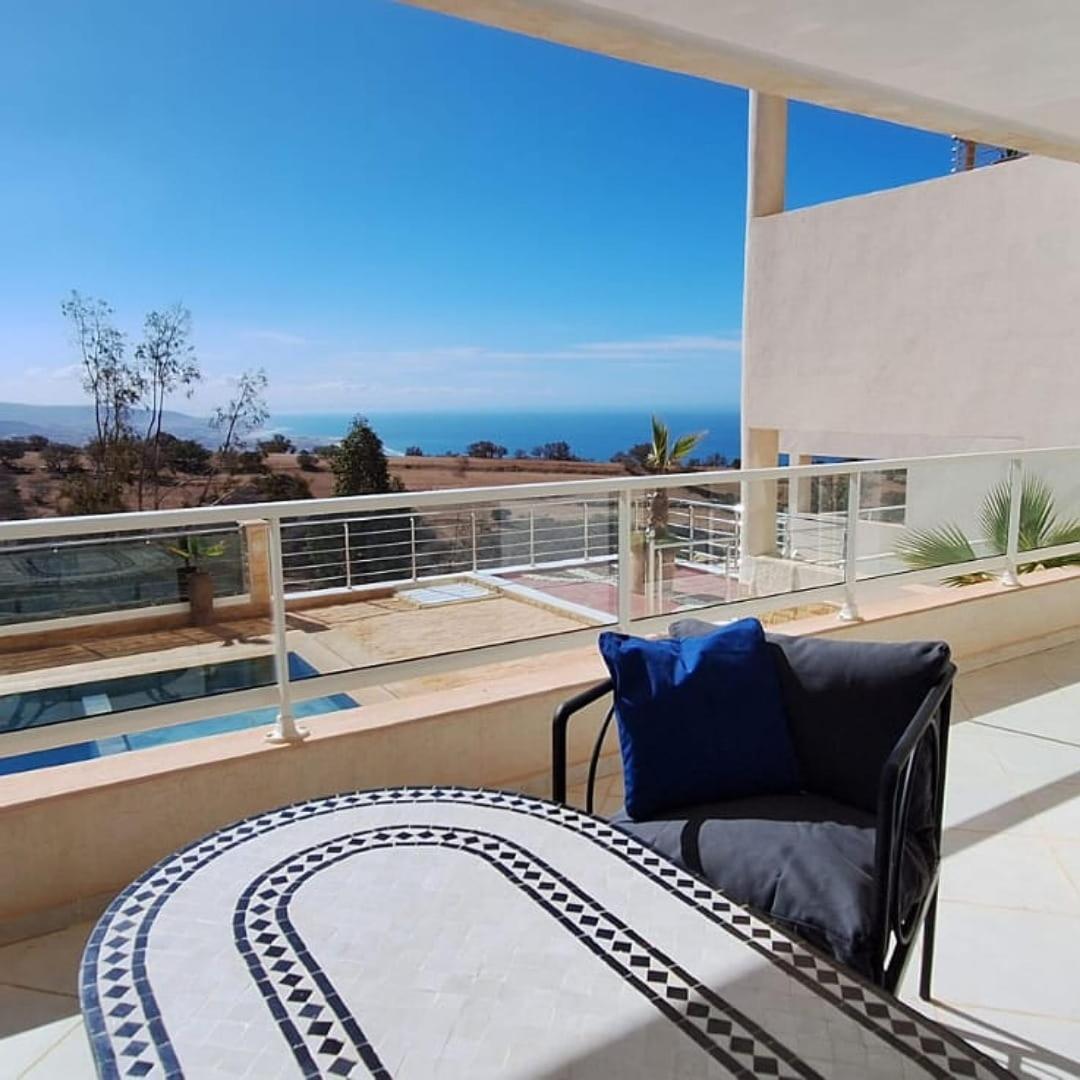 Ferienwohnung Taghazout Ocean With Pool , Fitness And Ocean View Exterior foto