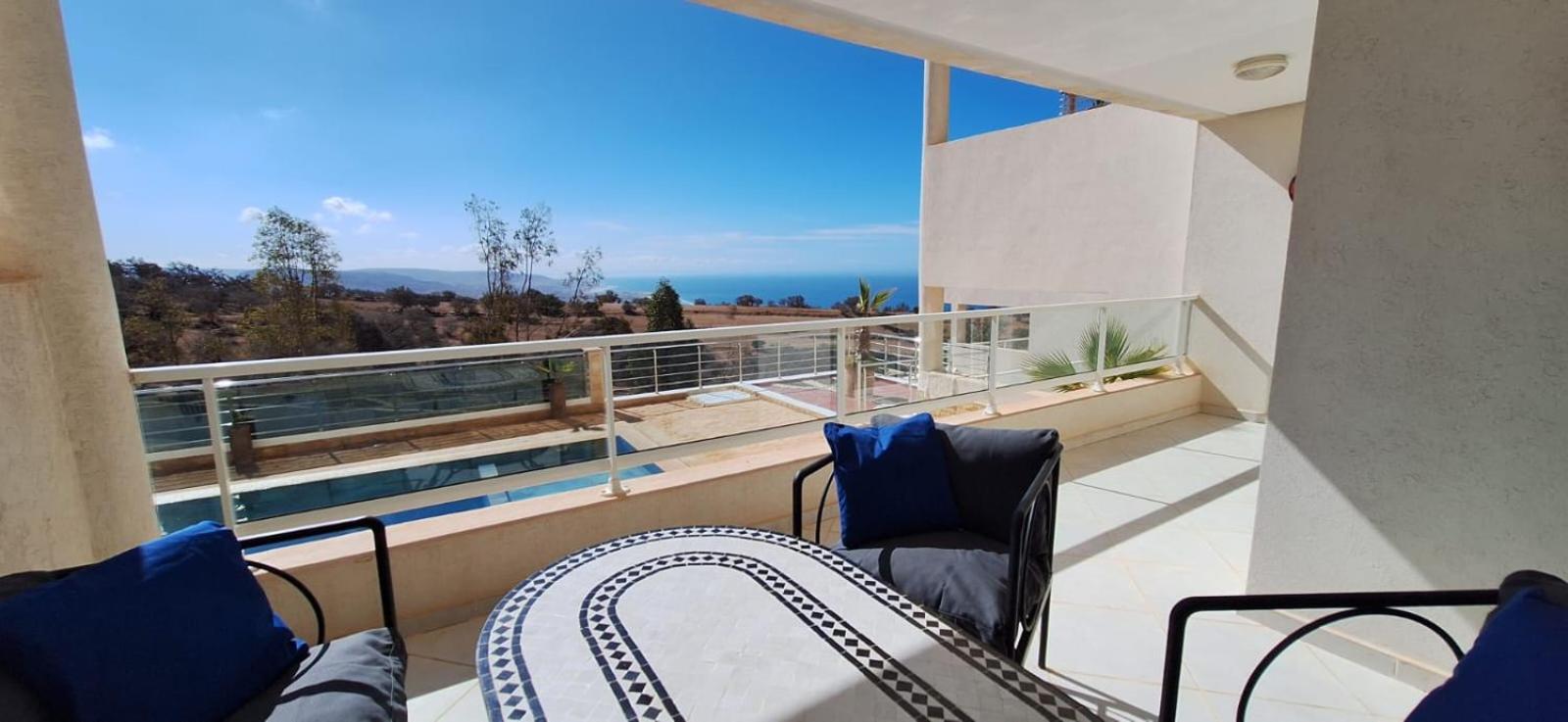 Ferienwohnung Taghazout Ocean With Pool , Fitness And Ocean View Exterior foto