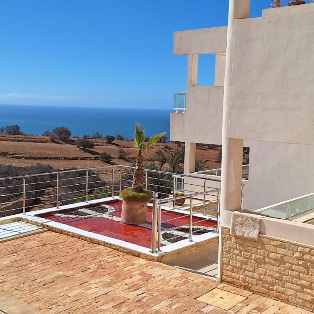 Ferienwohnung Taghazout Ocean With Pool , Fitness And Ocean View Exterior foto