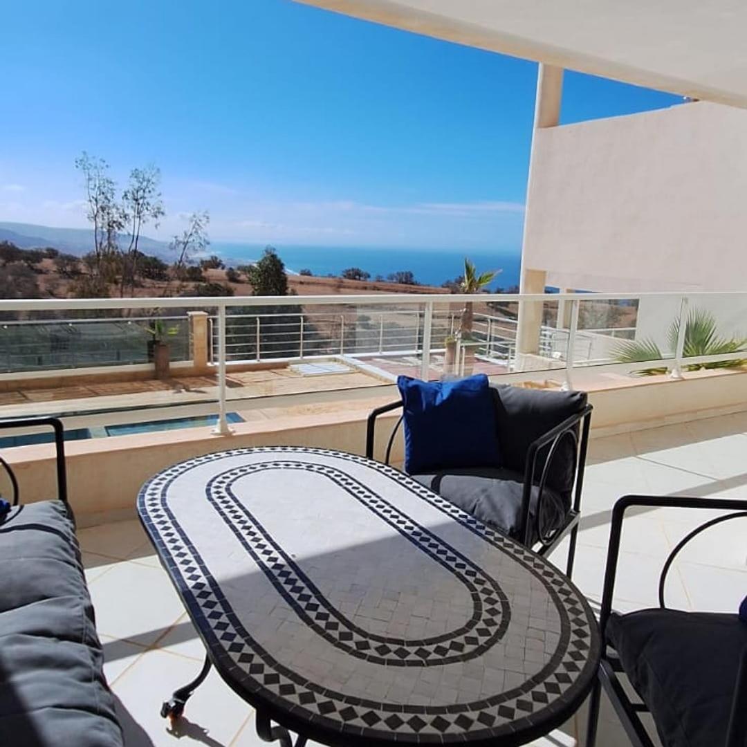 Ferienwohnung Taghazout Ocean With Pool , Fitness And Ocean View Exterior foto