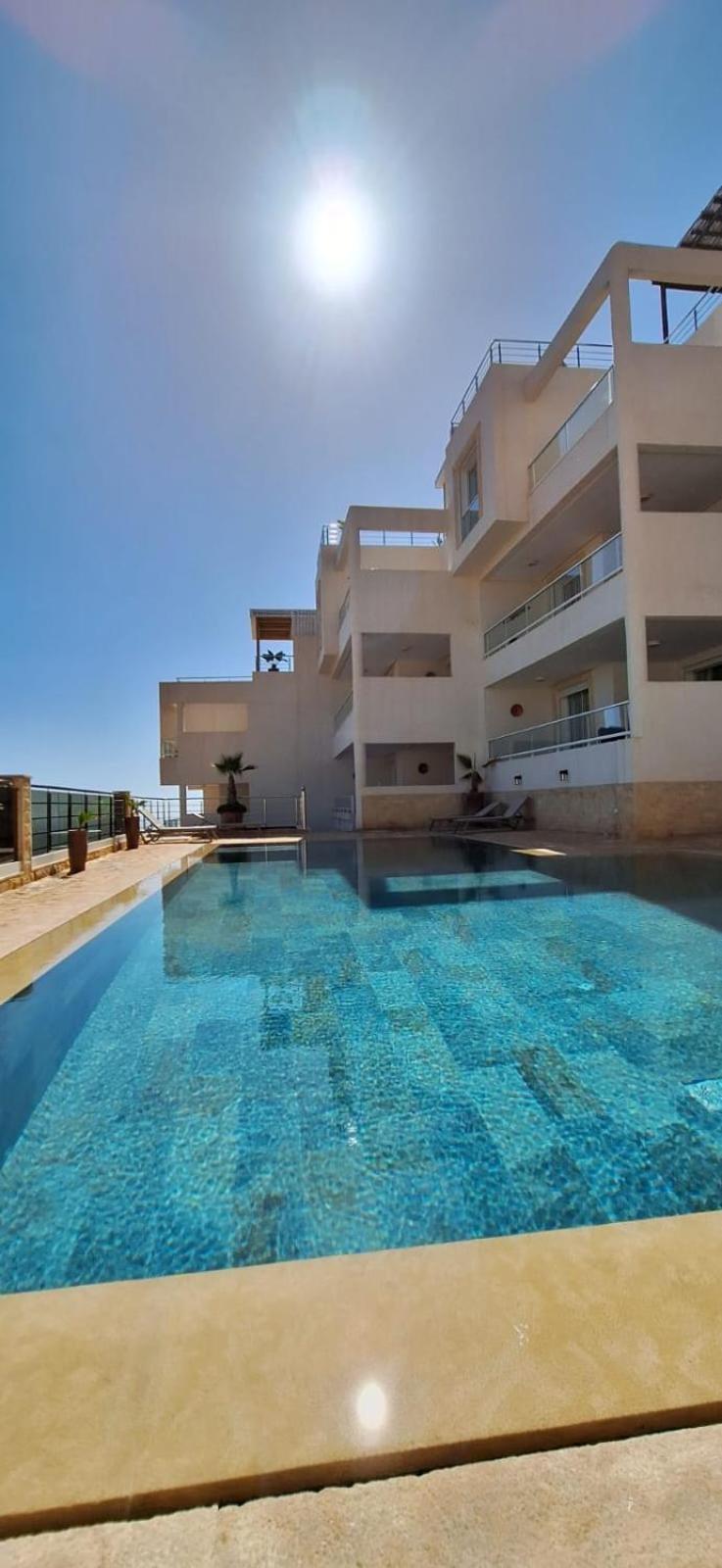 Ferienwohnung Taghazout Ocean With Pool , Fitness And Ocean View Exterior foto
